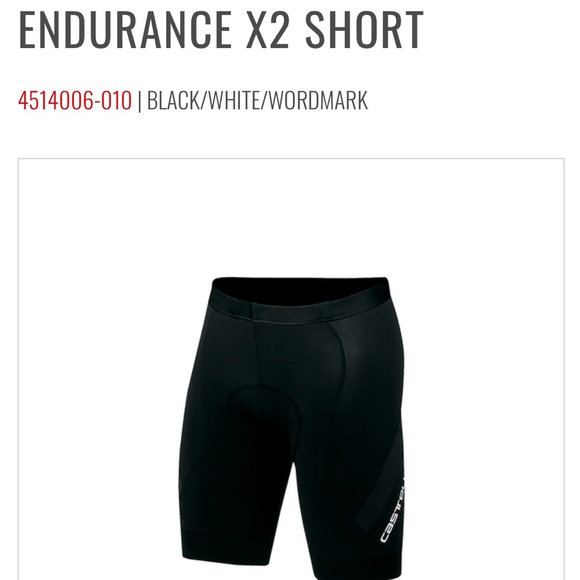 castelli endurance x2